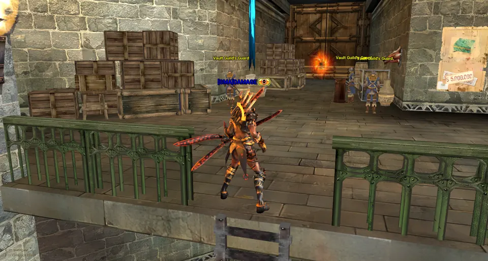 The same portal corridor rebuilt in Unreal Engine 5